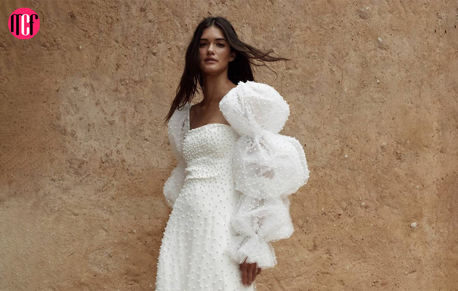 Check Out These Trending White Pearl Dresses