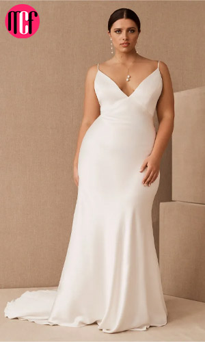 Satin Wedding Mermaid Dress